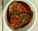 Hình bước làm 3 của món Cá mím kho tương miso