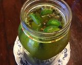 A picture of step 1 of California Farm Pickle Miniature Cucumbers.