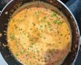 A picture of step 4 of Matar Mushroom.