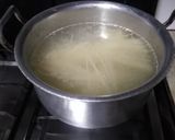 A picture of step 1 of Chicken Vegetable Spaghetti.