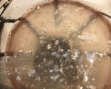 Foto del paso 1 de la receta: Gota de agua al agua de rosas con frambuesas