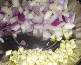 A picture of step 1 of Veg Biryani.
