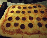 Foto del paso 7 de la receta: Pizza de bacalao y chorizo