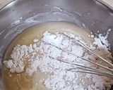 A picture of step 6 of Valentine's special Vanilla Chocolate Heart Cake / Zebra cake / Eggless cake.