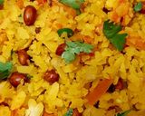 पोहा(Poha recipe in Hindi) रेसिपी चरण 6 फोटो