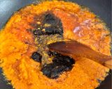 Foto langkah ke 4 dari resep Rendang Ayam Telur Puyuh Khas Minang.
