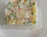 Foto del paso 13 de la receta: Ensaladilla con piña, espárragos y mahonesa de hierbabuena