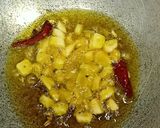 A picture of step 2 of Palak ki sabzi.