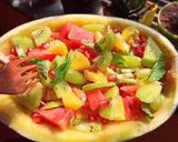 A picture of step 1 of Thailand fruit salad.
