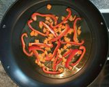 A picture of step 1 of Chicken Paella 🐔.