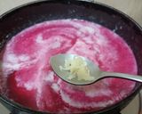 A picture of step 6 of Milk - Based Calcium Rich Beetroot Soup, Indian Style.