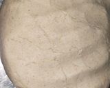 A picture of step 2 of Jowar roti.