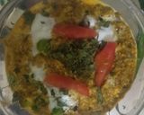 A picture of step 3 of Paneer ghotala.