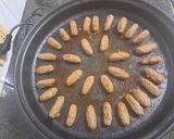 A picture of step 3 of Kofta with Potatoes and Vegetables.