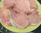Foto del paso 1 de la receta: Libritos de lomo rellenos de jamón dulce y queso