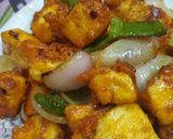A picture of step 5 of Paneer Tikka.