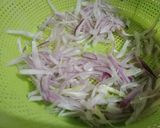 A picture of step 2 of Chicken Pratha Roll.