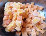 Sütőtök-édesburgonya krémleves recept fázis 1 fotója