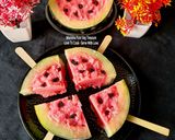 A picture of step 6 of Watermelon Rose Condensed Milk Ice cream - Summer Special.