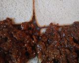 A picture of step 7 of Cheddar Cheese Sloppy Joe.