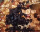 Foto del paso 4 de la receta: Torta de pollo, con manzanas, pasas de uva al oporto y Curry 🐤🍇