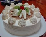 A picture of step 8 of Tres Leches Cake with Lucuma 😋.