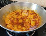 A picture of step 8 of Dahi ki Lauki.
