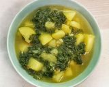 Egyszerű krumplileves fodros kellel recept fázis 3 fotója