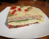 Foto del paso 4 de la receta: Torta salada de panqueques