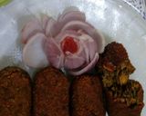 A picture of step 9 of Banana flower cutlet (chop).