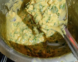 पालक आलू पकौड़ा कढ़ी (Palak aloo pakoda kadhi recipe in Hindi) रेसिपी चरण 4 फोटो