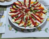 Foto del paso 9 de la receta: 156. Ensalada de Aguacate, Mozzarella y Pimientos del Piquillo