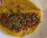 A picture of step 2 of Besan Chila Stuffed With Sprouts { Morning Breakfast }.