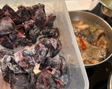 A picture of step 4 of Braised Snakehead Fish with Black Olives.