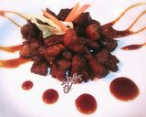 Foto langkah ke 5 dari resep Sate Daging Manis Tanpa Tusuk ala Rethz.