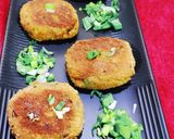 A picture of step 7 of "Crunchy King fish Kabab".