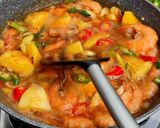 Foto langkah ke 7 dari resep Udang asam manis.