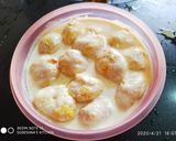 A picture of step 5 of Dahi Vada Dahi Bhalla Chaat.