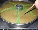 Foto langkah ke 8 dari resep Pandan Chiffon Cake (5 telur, tanpa BP dan tanpa CoT).