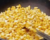 A picture of step 2 of Masala Sweetcorns / Masala Corns.