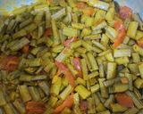 A picture of step 5 of Cluster bean vegetable.