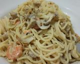 Foto langkah ke 4 dari resep Pasta carbonara simpel #tanpa keju.