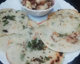 A picture of step 8 of Sabudana Uttapam.