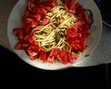 Une image de l'étape 4 de Pâtes à la tomate.