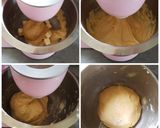 Une image de l'étape 2 de Brioche nanterre aux pralines roses.