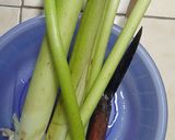 Foto langkah ke 1 dari resep Talas Tempe Kuah Santan terasi.