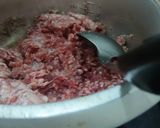 A picture of step 1 of Stuffed Caigua (Archucha) with Ground Meat.