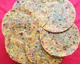A picture of step 3 of Jowar Methi Masala Thepla.