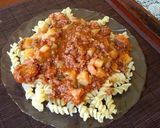 Foto del paso 7 de la receta: Tirabuzón con tuco de pollo