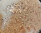 Foto del paso 4 de la receta: Macarrones con salsa de pera y salmón